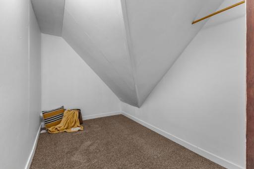 2nd closet with fresh paint and new carpet