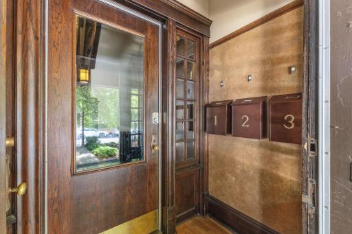 Secured entrance