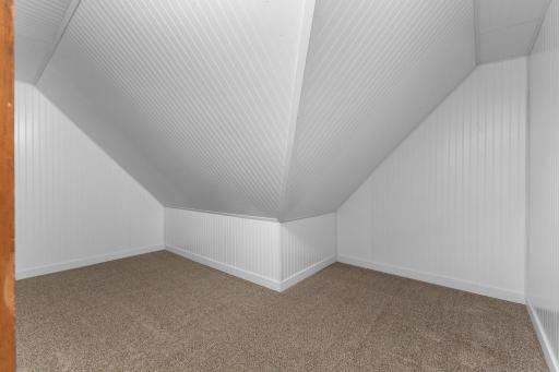 Closet with fresh paint and new carpet