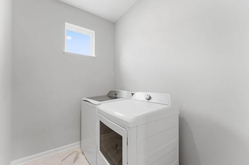 Dedicated laundry room! Washer and dryer included.