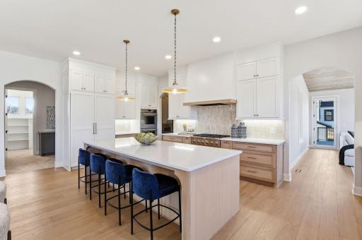 Main Level - Kitchen with 10 foot center island
