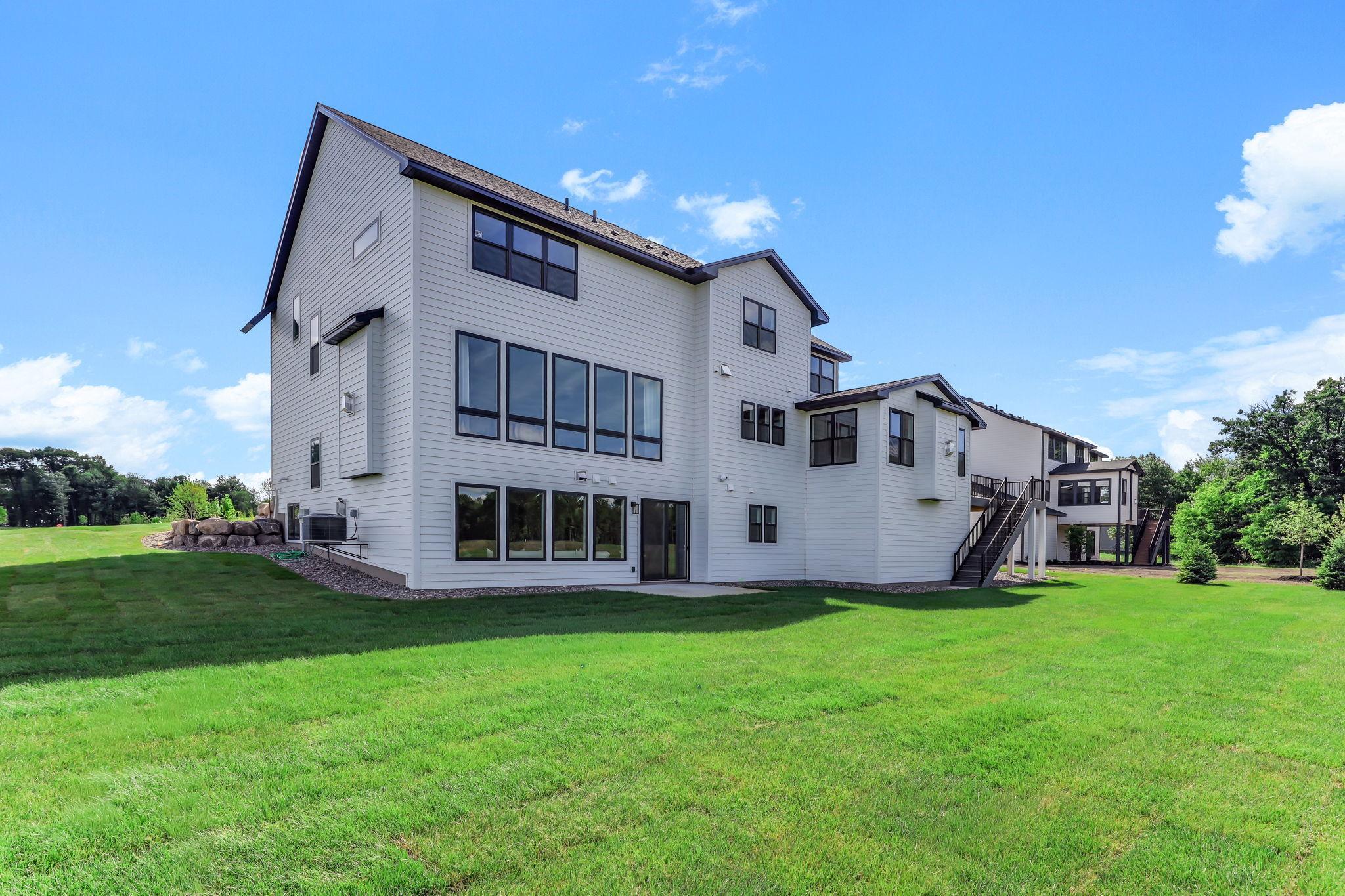 Rear Profile of Model Home