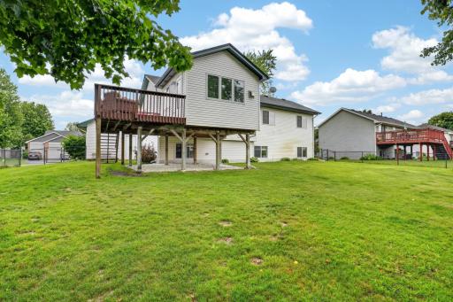 Plenty of room for outdoor activities, gardening, or relaxing.
