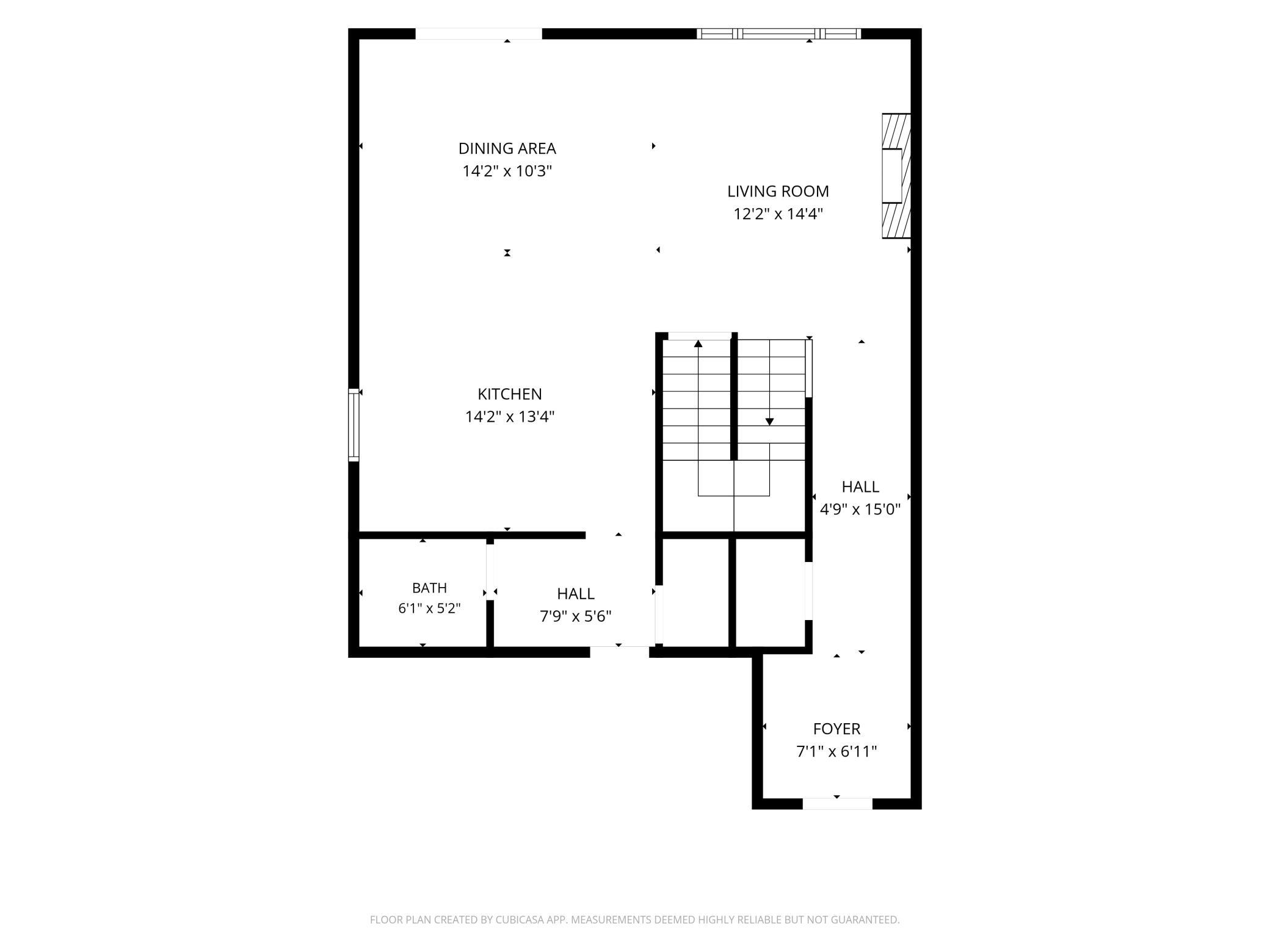 Main Level Floor Plan