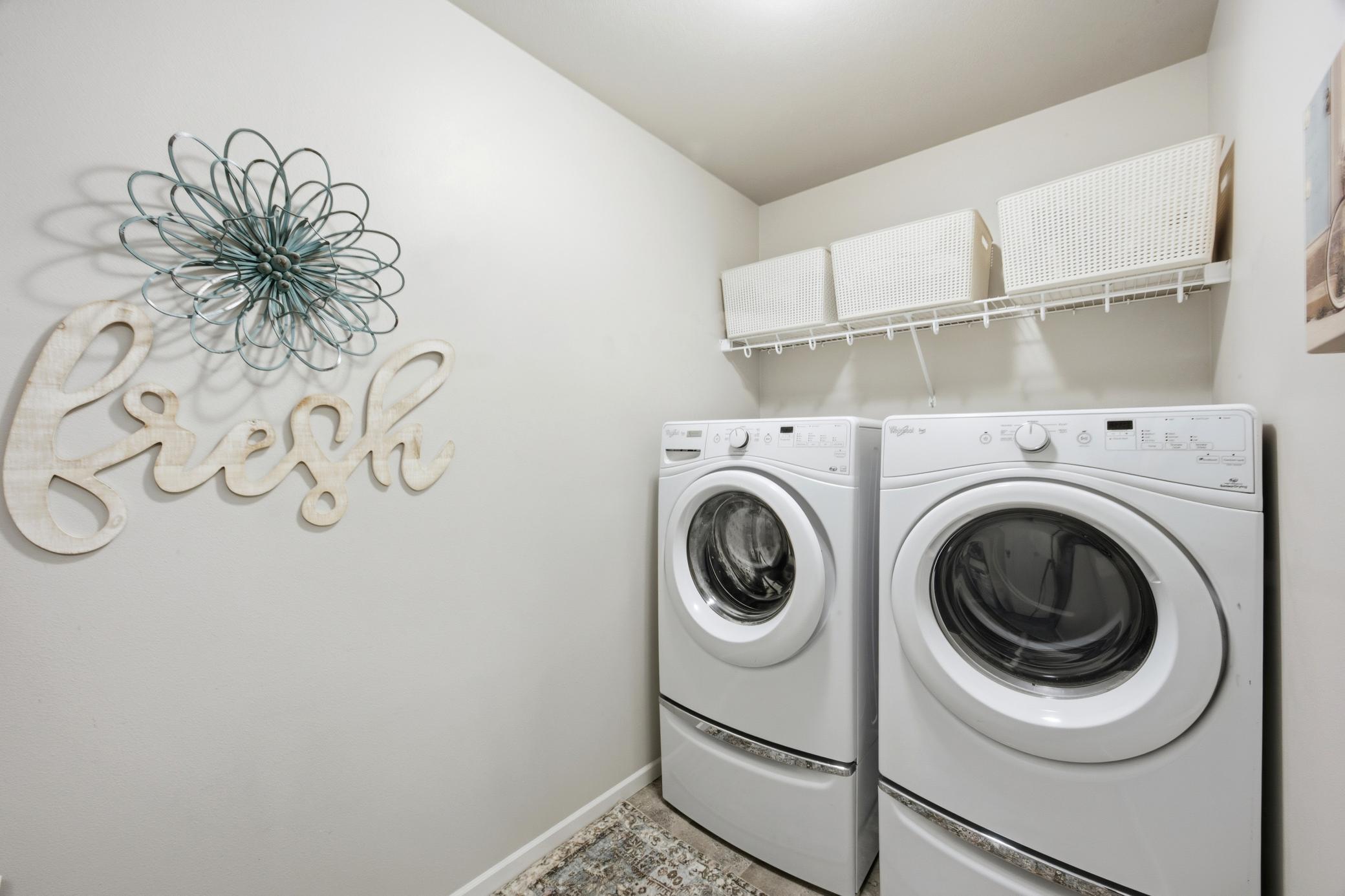 Upper Level Laundry