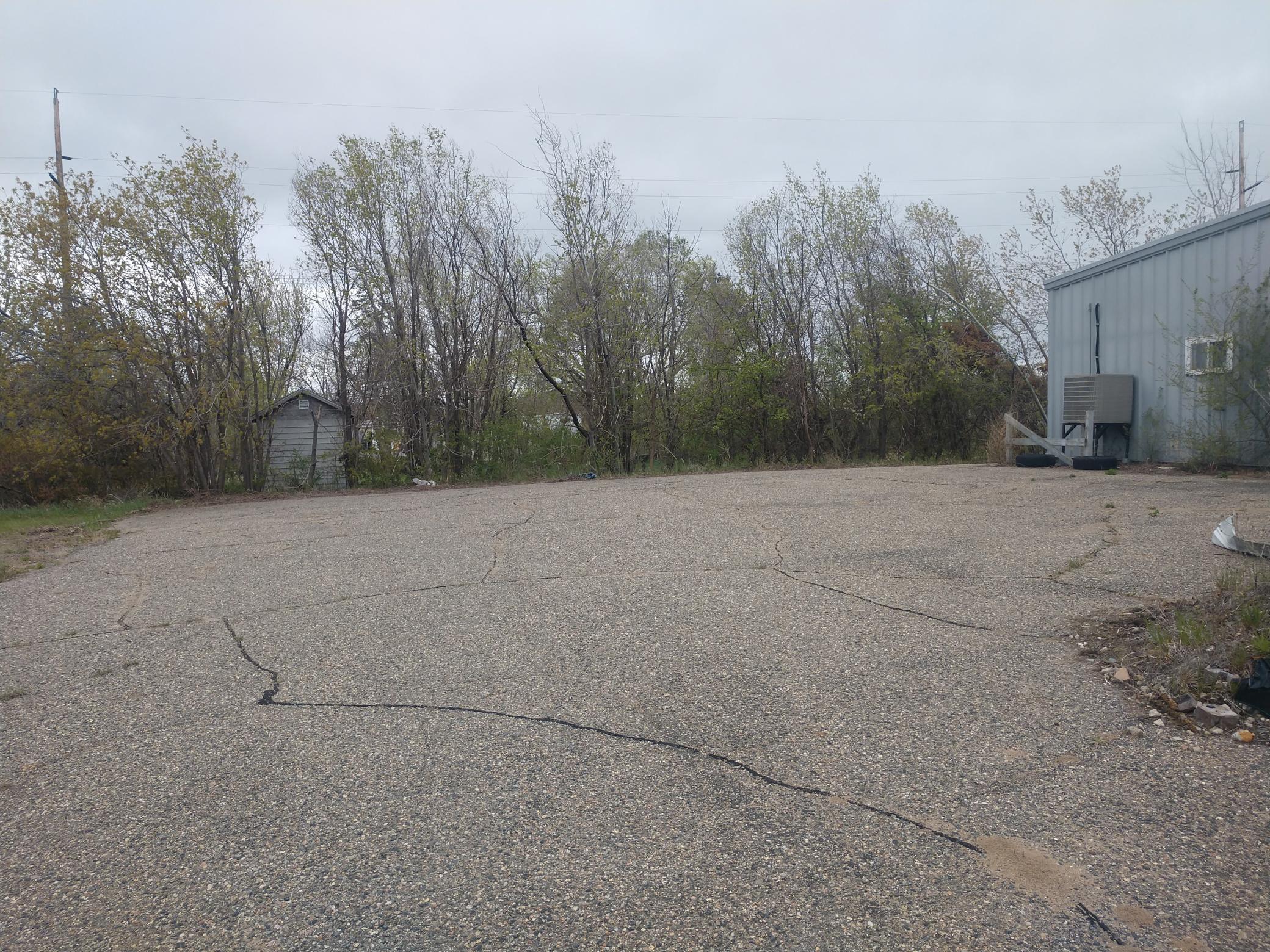 1008 Washington Ave S Bemidji paved parking behind the building
