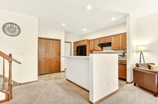 Kitchen snack bar/pantry
