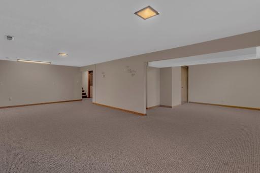 Whether you need a large living space or extra bedroom space - this basement offers both.