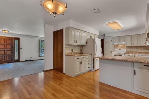 This bright and cheery kitchen has served many cups of coffee and fed thousands of friends and family over the years.