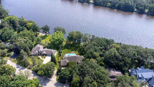 Incredible privacy and views from this 1 acre lot.