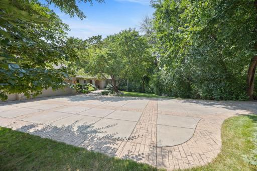 Stamped concrete driveway. Potential room in NW corner of lot for additional structure.
