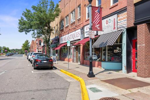 Enjoy Anokas main street boutique shops and antique stores.