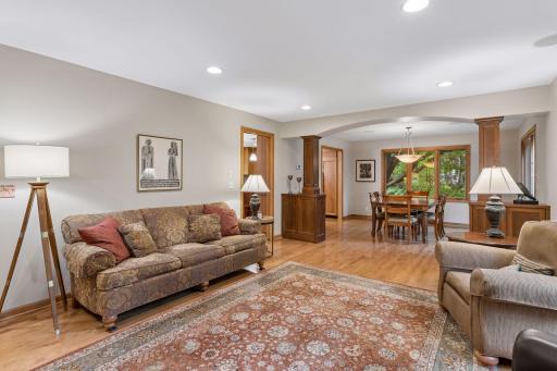 Living Room and Dining Room