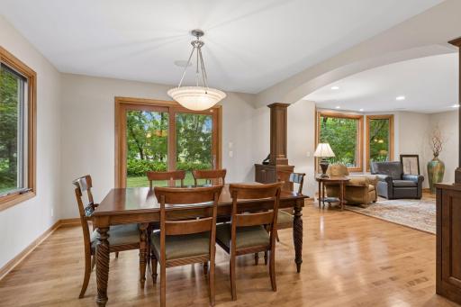 Dining Room with access to the Backyard