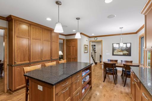Kitchen with dining area