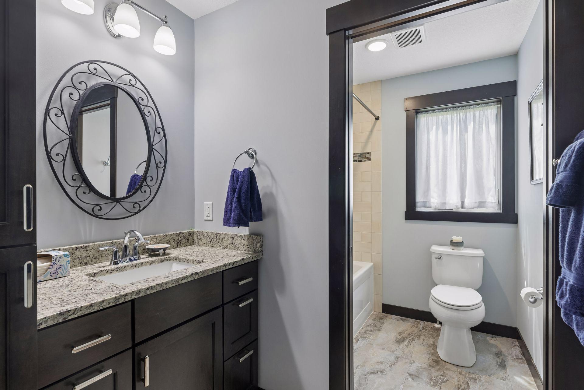 Main level full bathroom