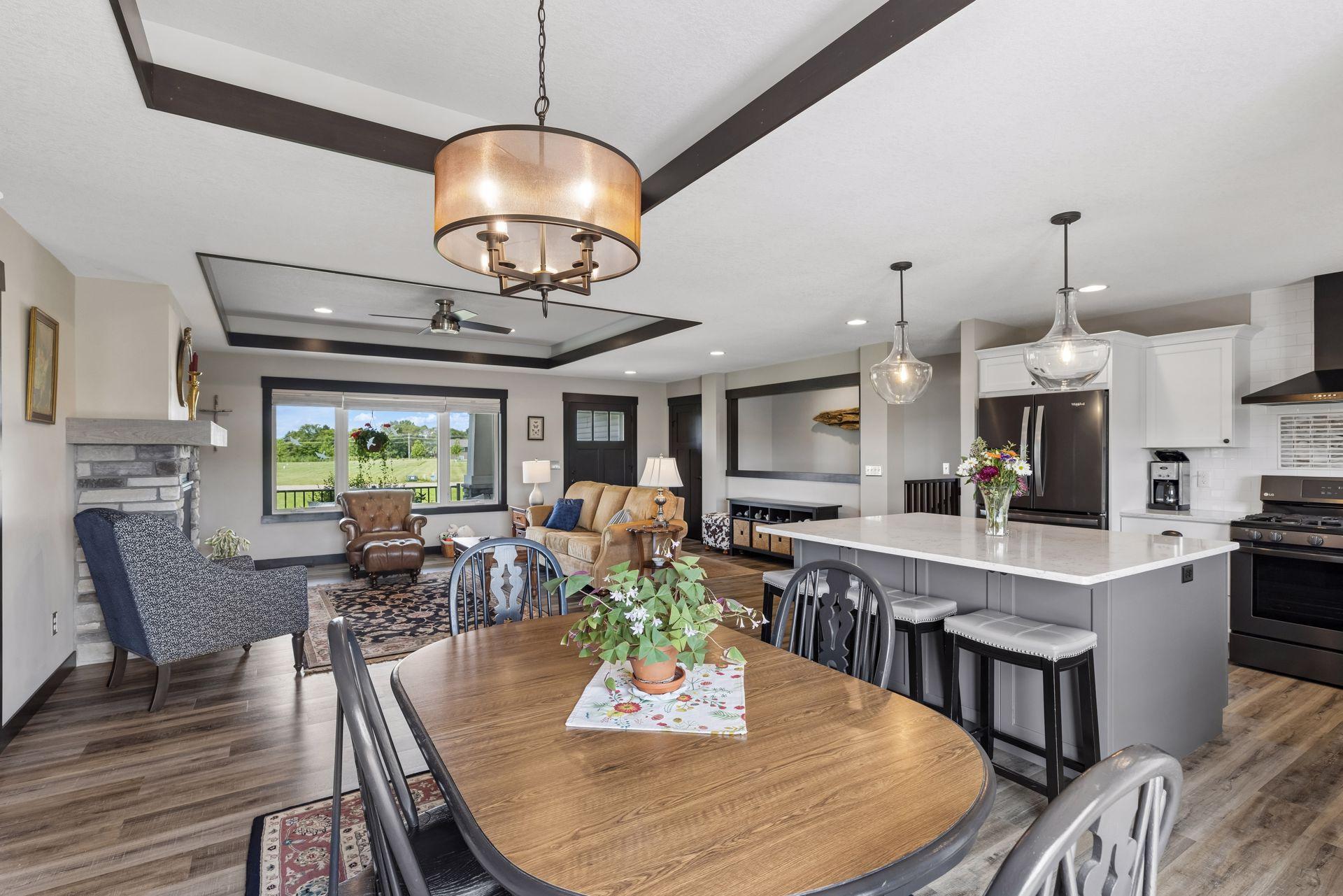 Informal dining room