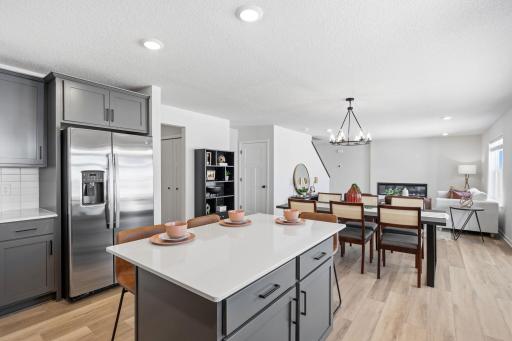 Open floorplan, great for entertaining!