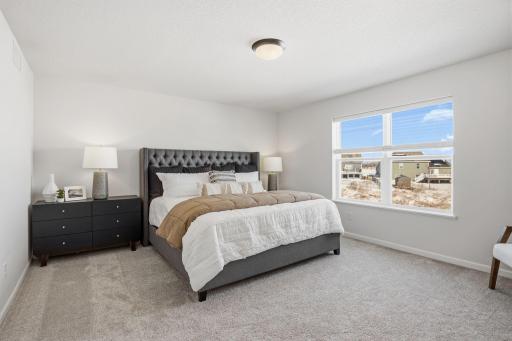 Spacious owner's suite