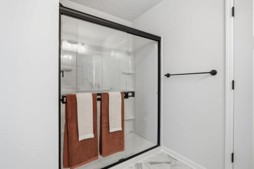 Easy walk in shower