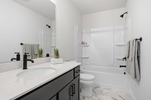 Bathroom in lower level is a must
