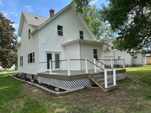 Back of Home with new Deck
