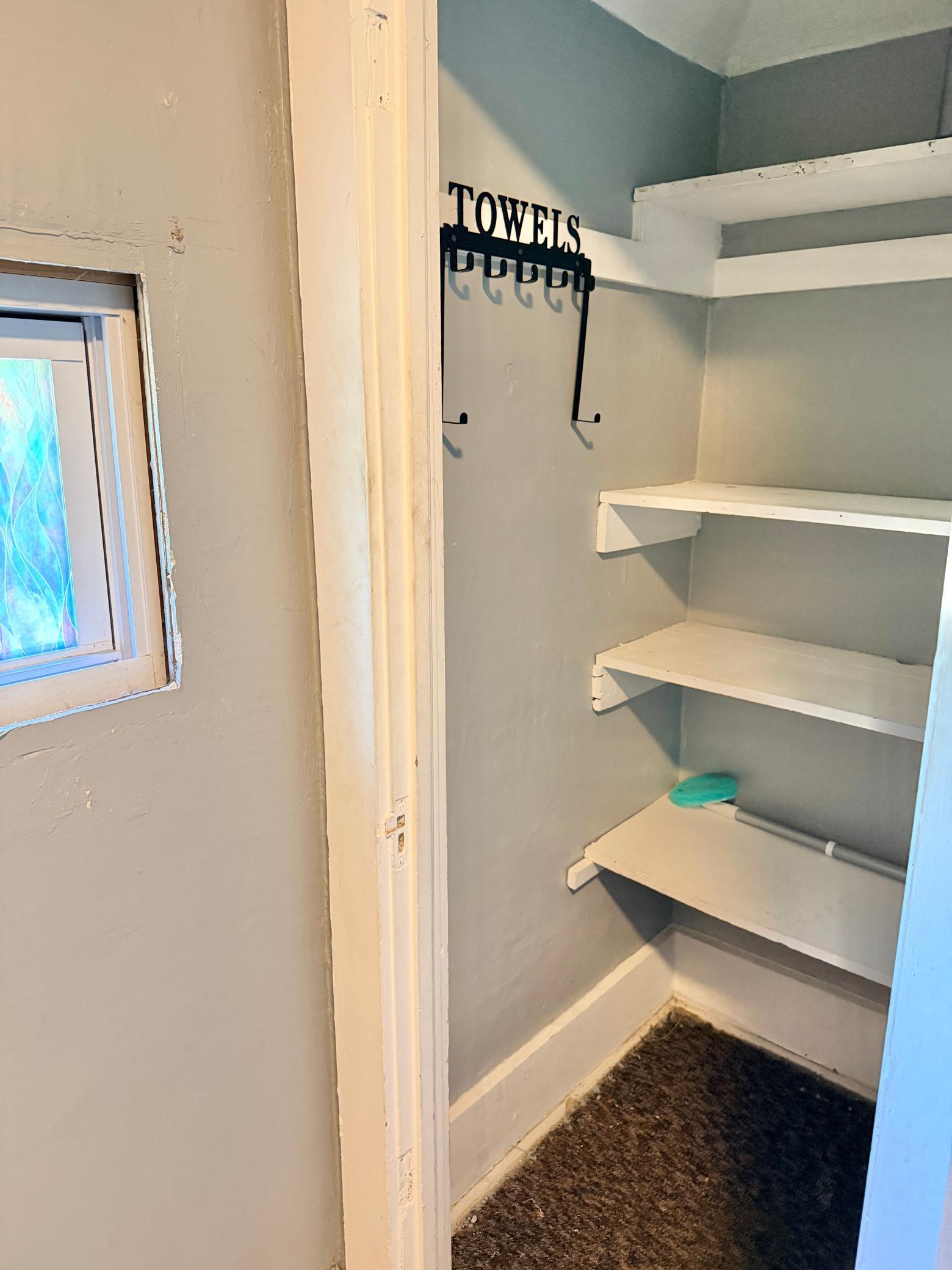 Upper level bathroom