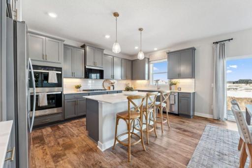 Photo for 6265 Jensen Avenue South, Cottage Grove, MN 55016 - listing #7082753 A very impressive kitchen with an equally impressive pantry!
