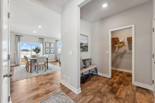 What an entry! BRAND NEW floorplan by D.R. Horton just released. Now Available in Northwick Valley to purchase.