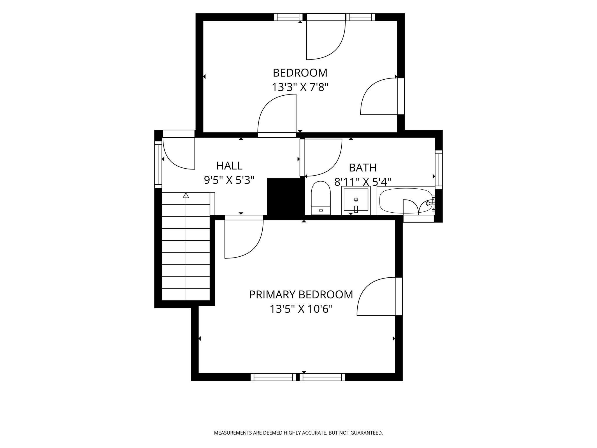 Upper Level Floorplan