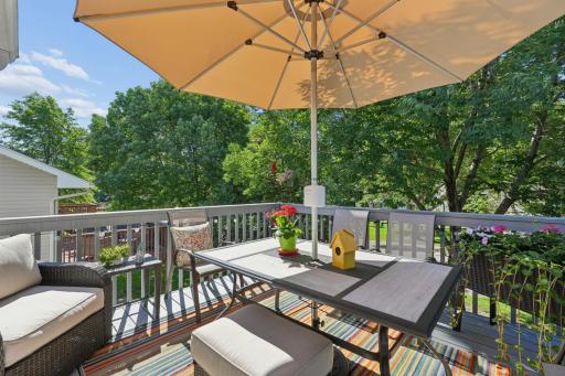Deck off of Kitchen