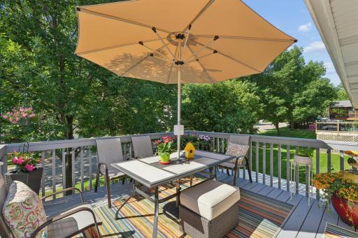 Deck off of Kitchen