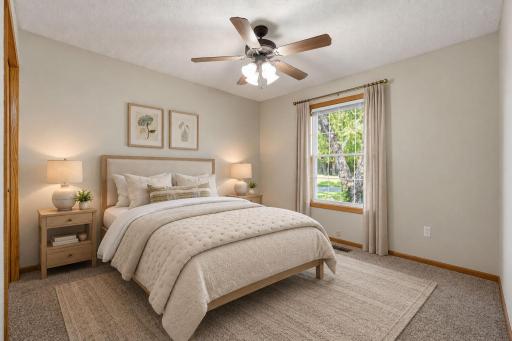 Virtually Staged 2nd Main Level Bedroom
