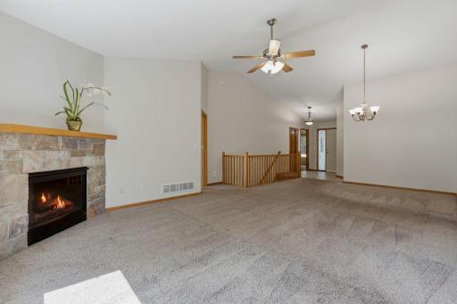 Liviing Room and Dining Room