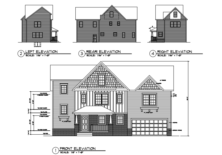 Front Elevation Plan