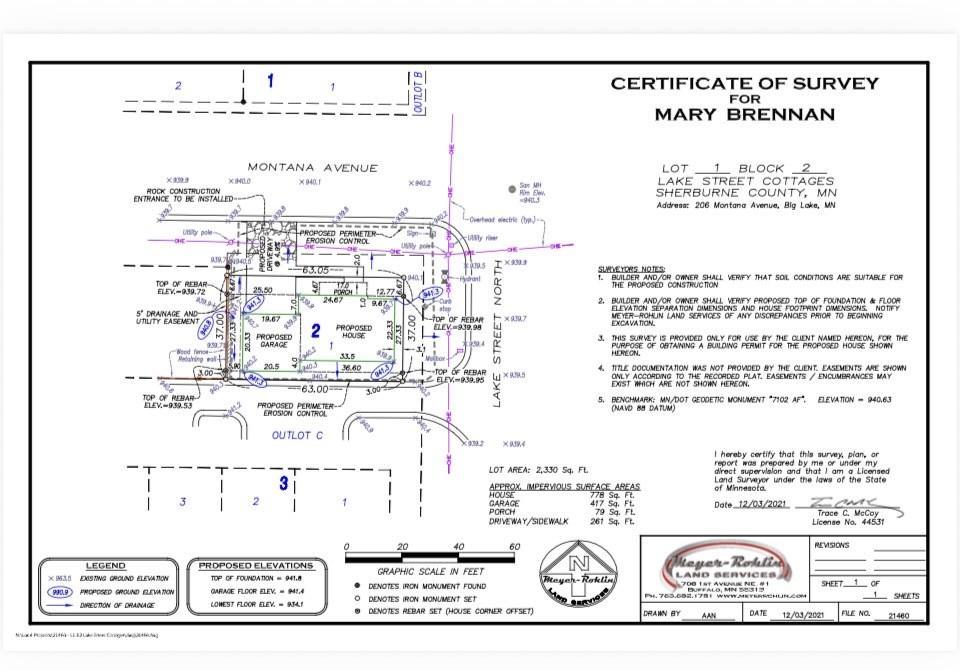 Survey for Land use and to be house placement