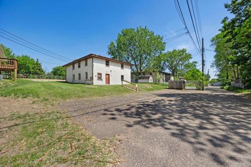 Direct access to the back alley with convenient off-street parking available.