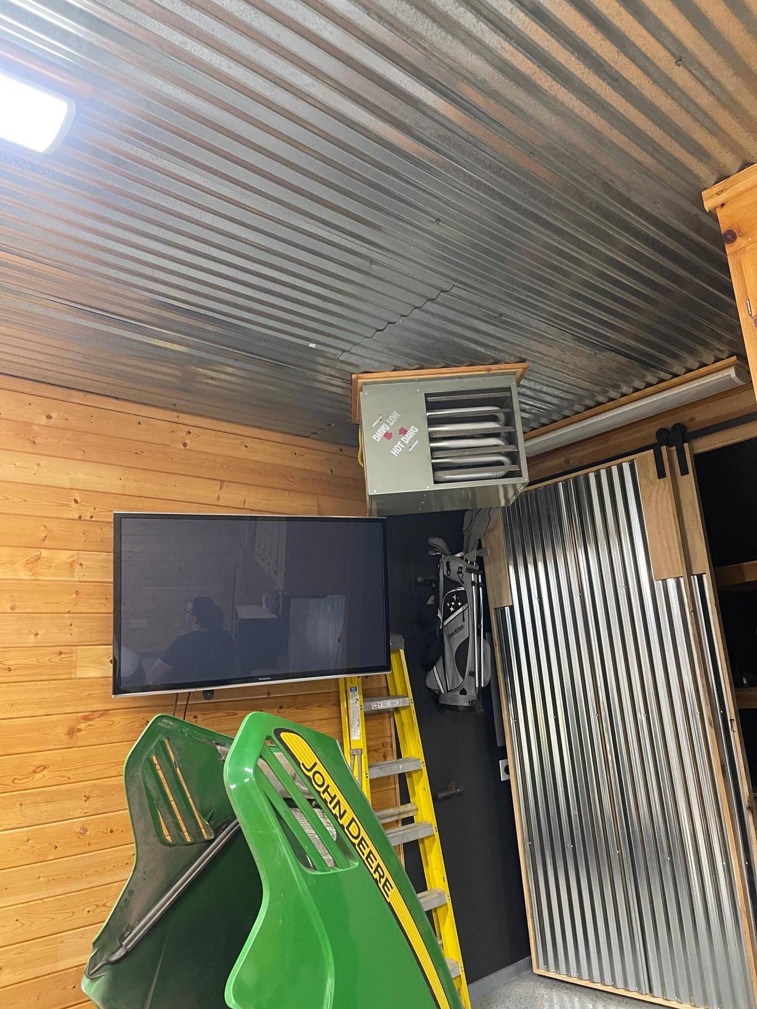 Heated and ready for your future tv!