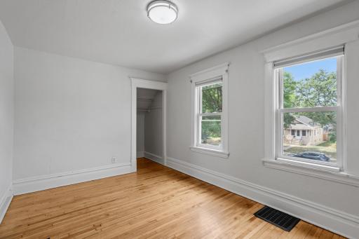 primary bedroom features two generous closets