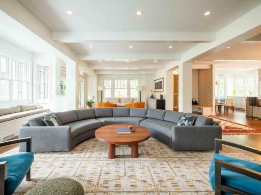 Rendering of a Santanni Custom Home - Living Room