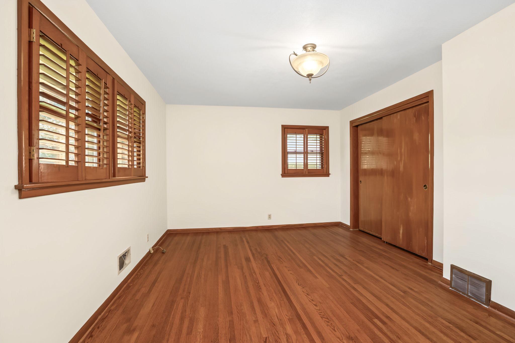 Another view of the primary bedroom with spacious closet.
