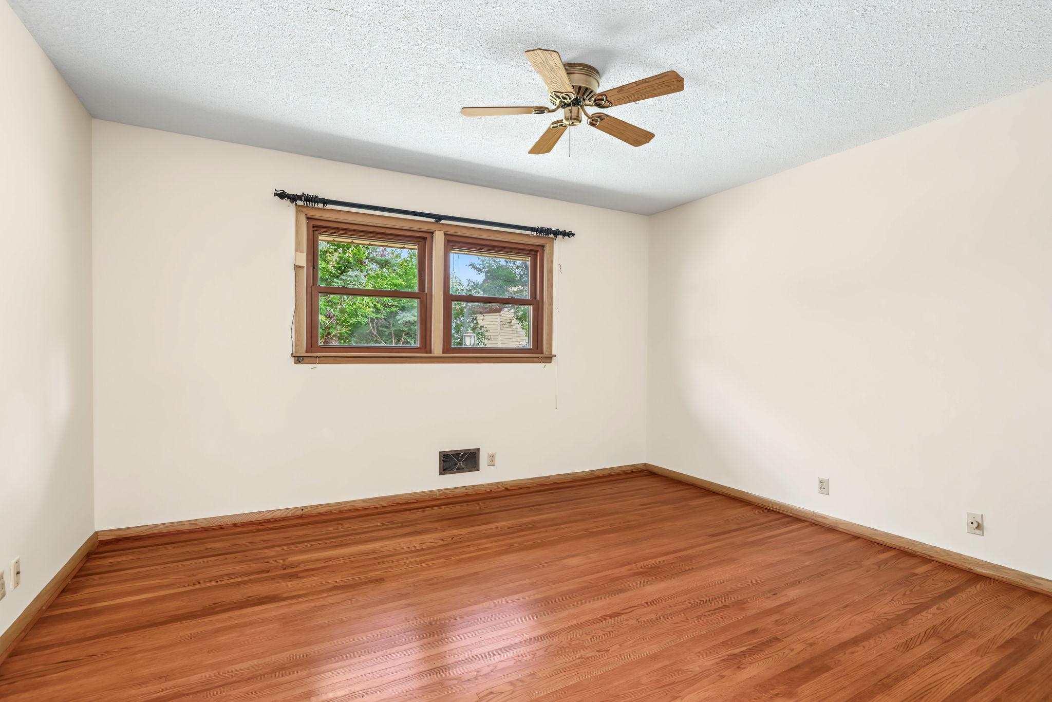 Third bedroom on main level.