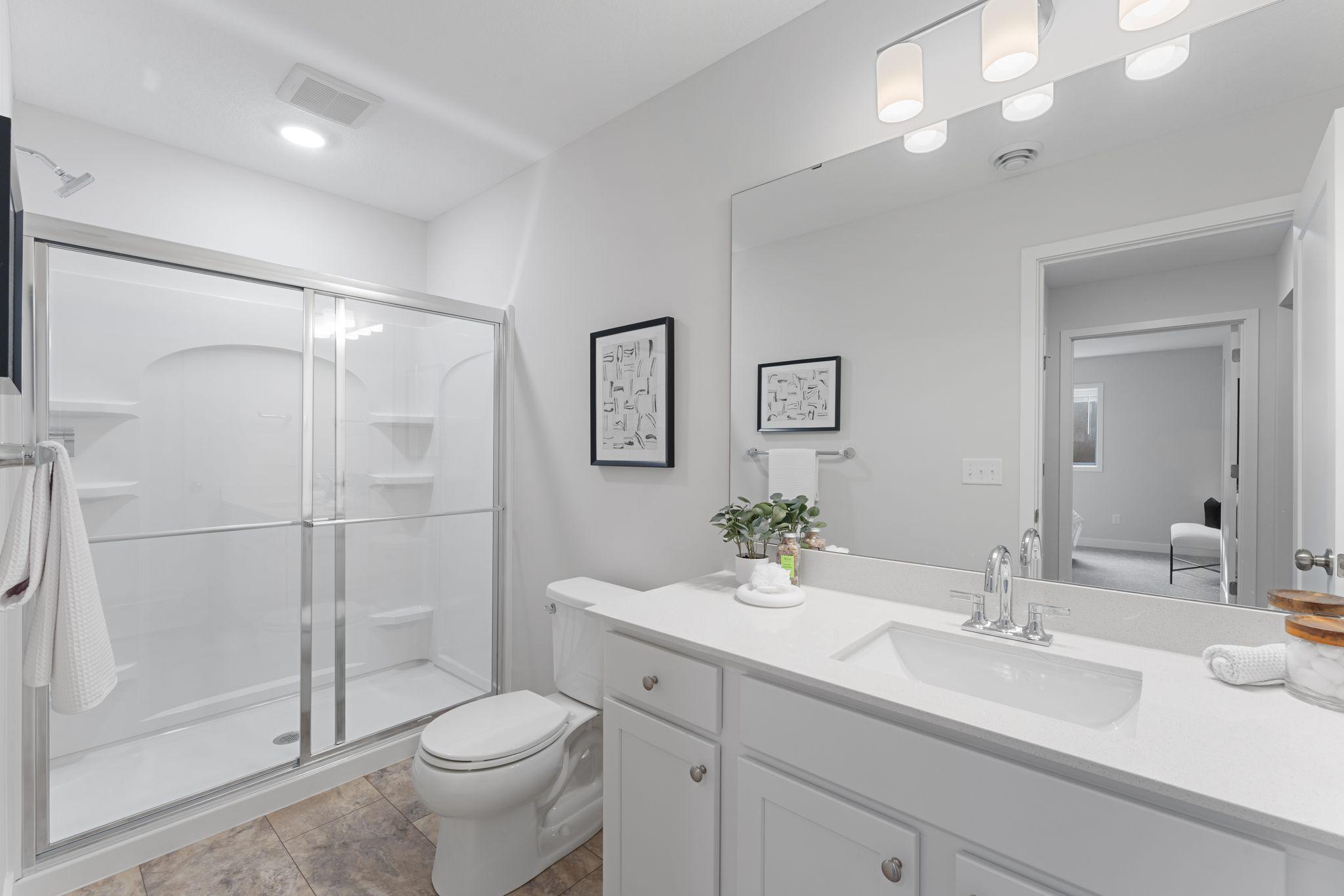 Lower Level Bathroom 3 (Example of a previous home)