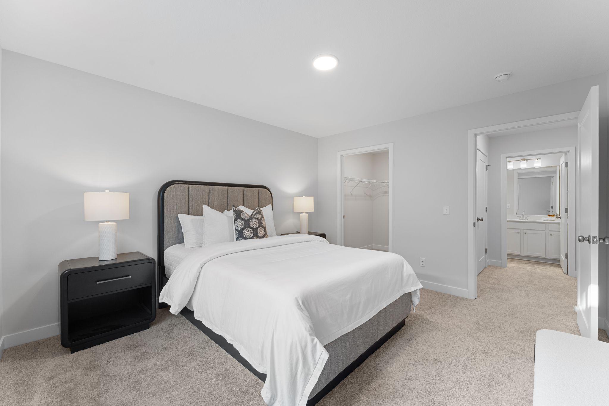Lower Level Bedroom 3 (Example of a previous home)
