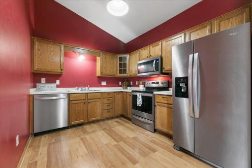Spacious, Open Kitchen with SS appliances