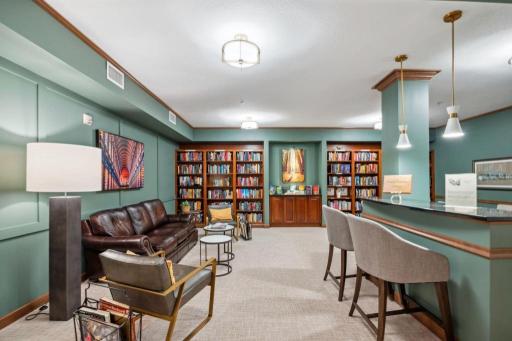 Library and lounge