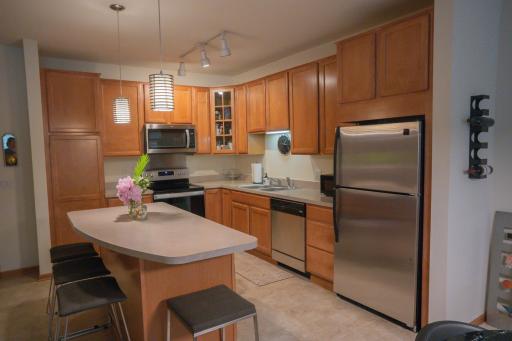 Spacious Cabinets