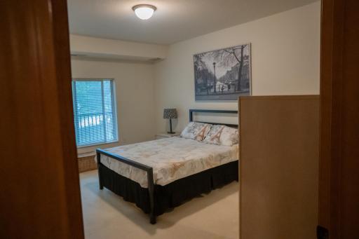 Bedroom from the door