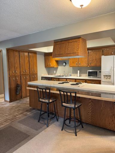 Kitchen with Pantry, Center Island Frig, Range, and DW!