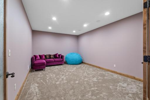 future movie room, golf simulator or exercise room!